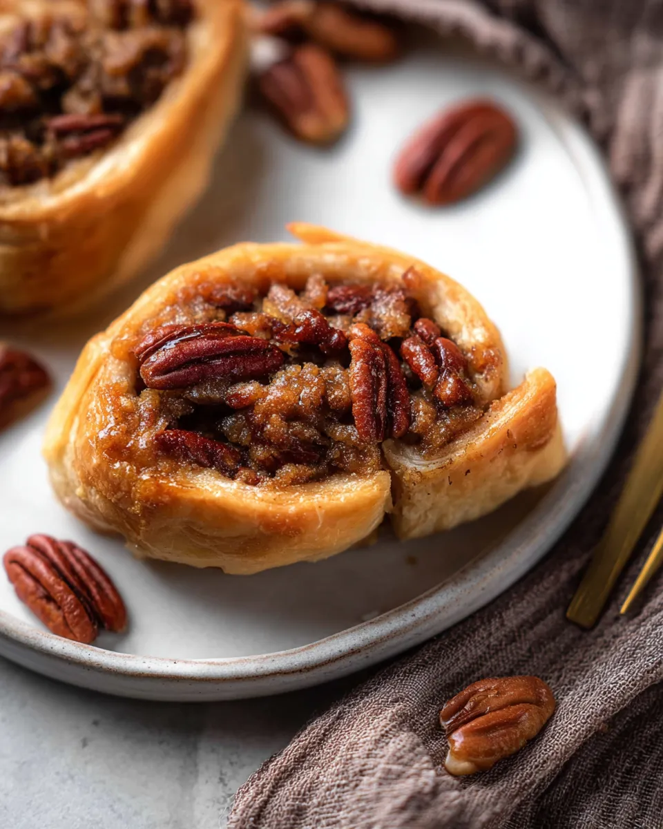 Pecan Pie Roll Ups