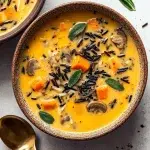 Pumpkin Wild Rice Soup