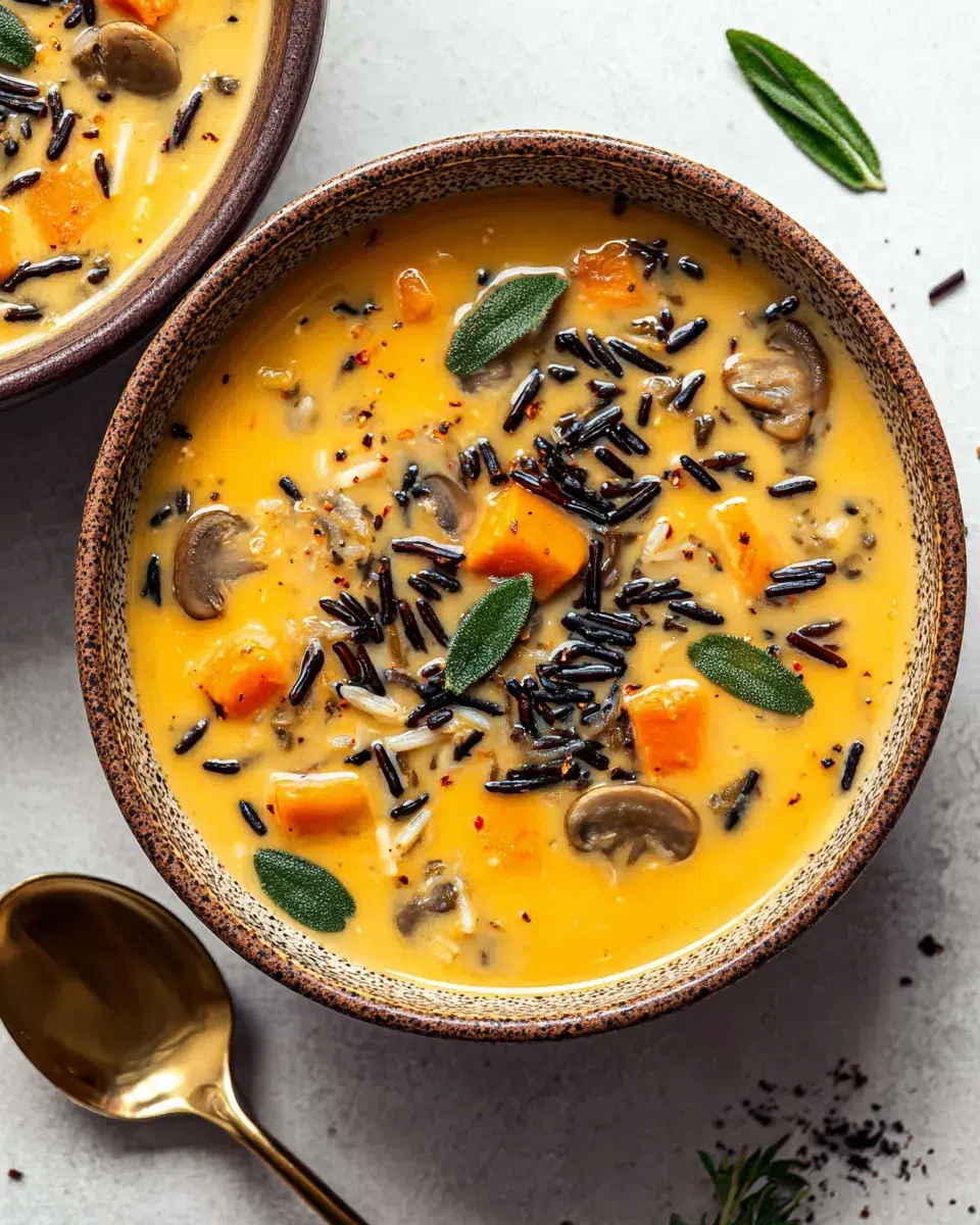 Pumpkin Wild Rice Soup