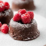 RASPBERRY CHOCOLATE MOLTEN CAKES