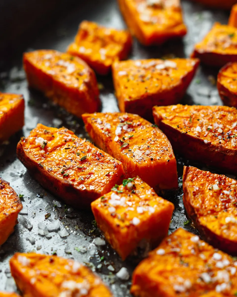 ROASTED SWEET POTATOES