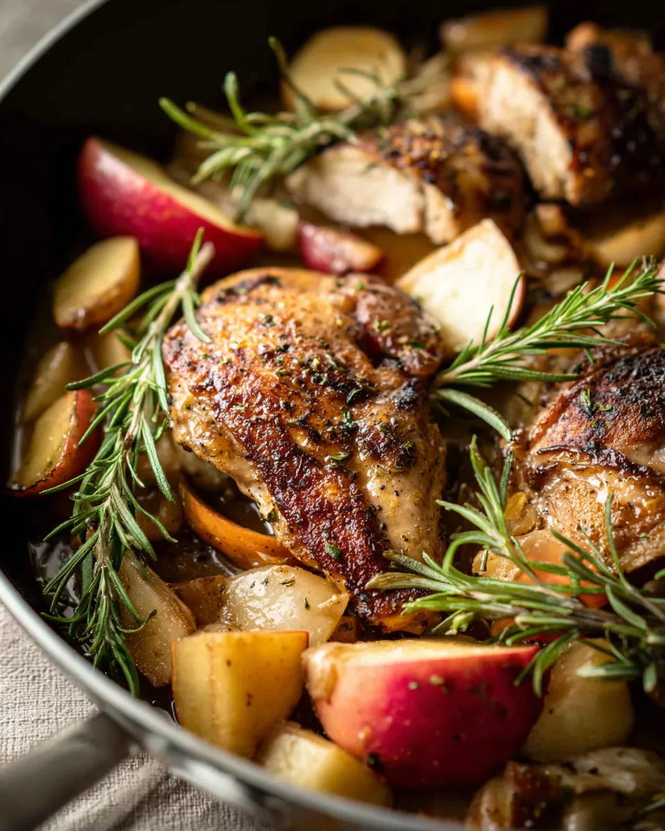 Rosemary Apple Cider Chicken