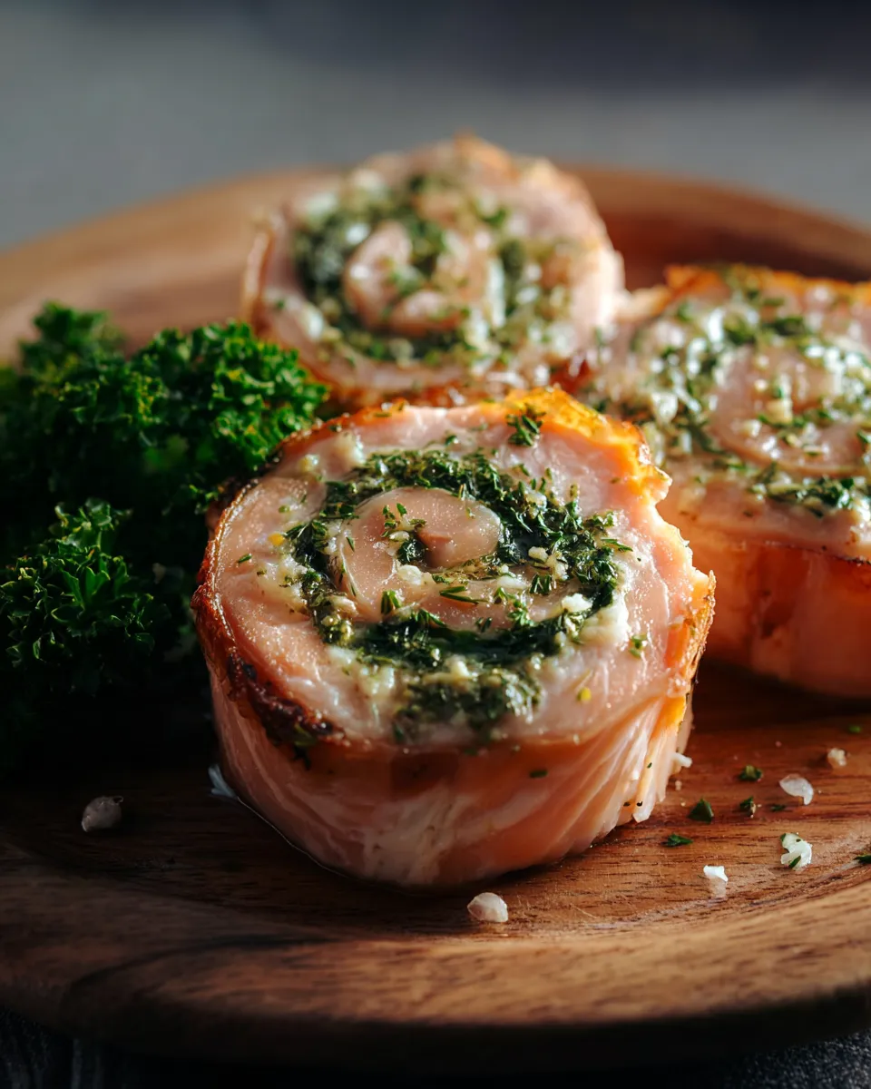 SALMON PINWHEELS