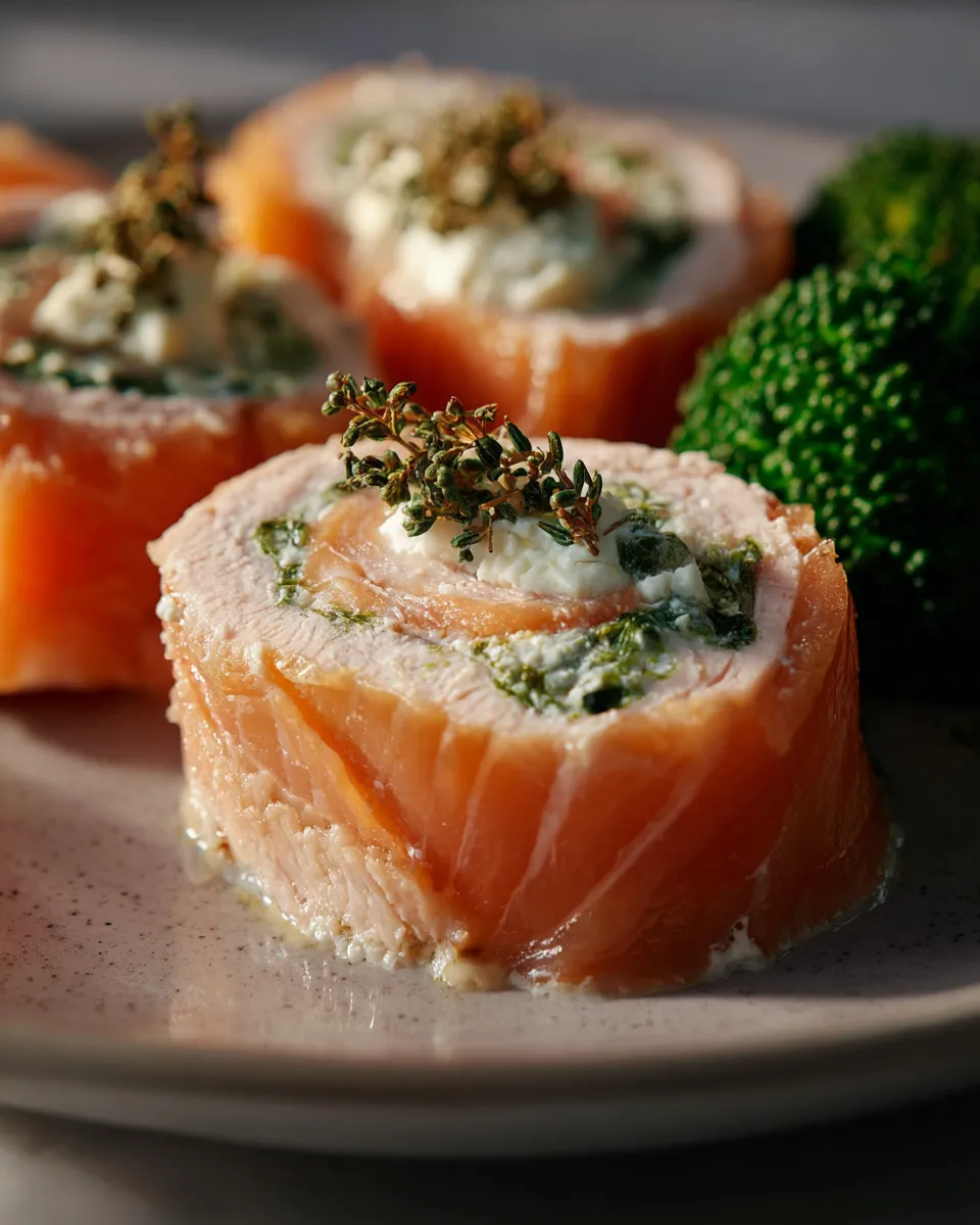 SALMON PINWHEELS