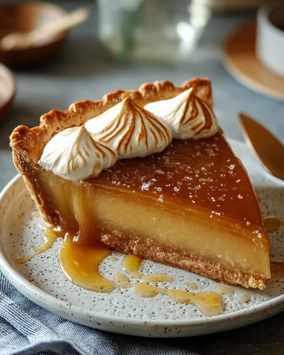Salted Honey Pie