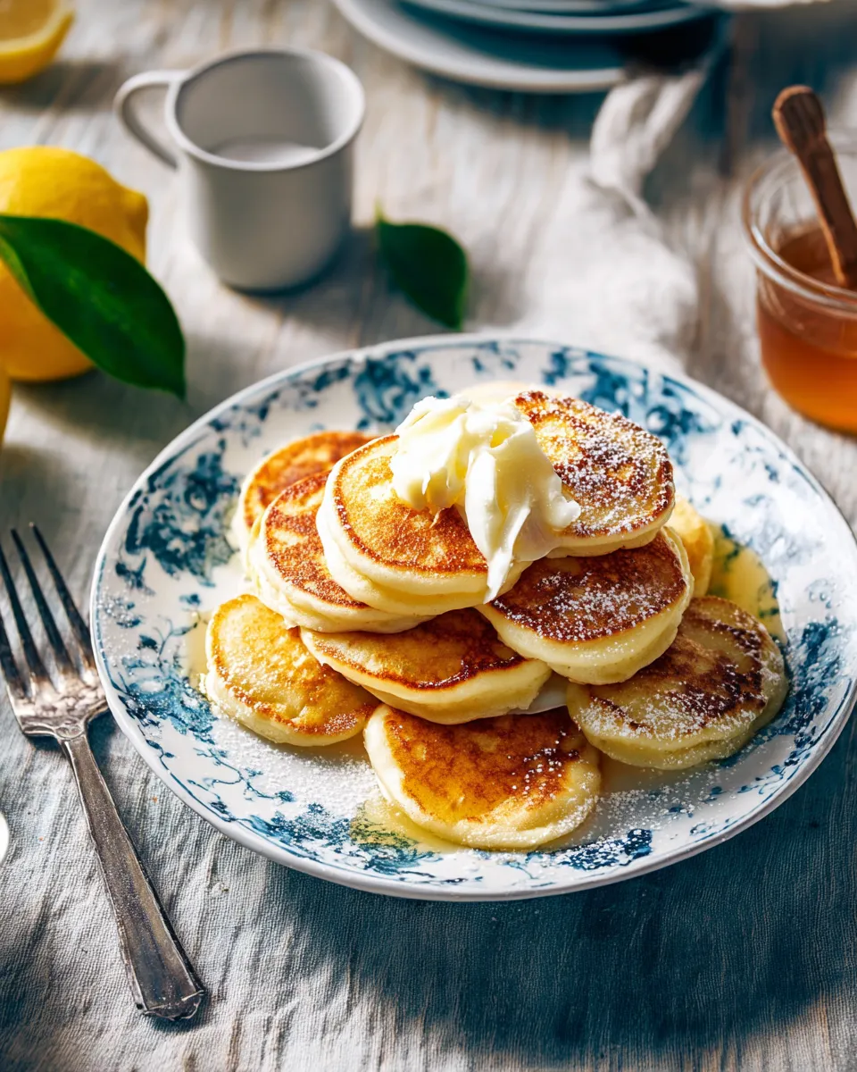 Super-Fluffy Lemon Ricotta Pancakes