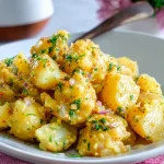 Warm Honey Dijon Potato Salad