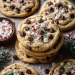 Winter Wonderland Chocolate Chip Christmas Cookies