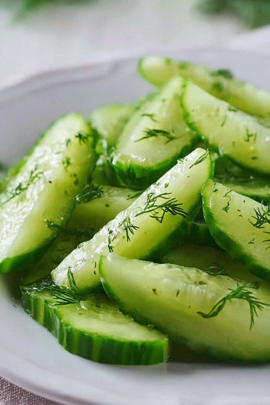 Garlic Dill Cucumbers