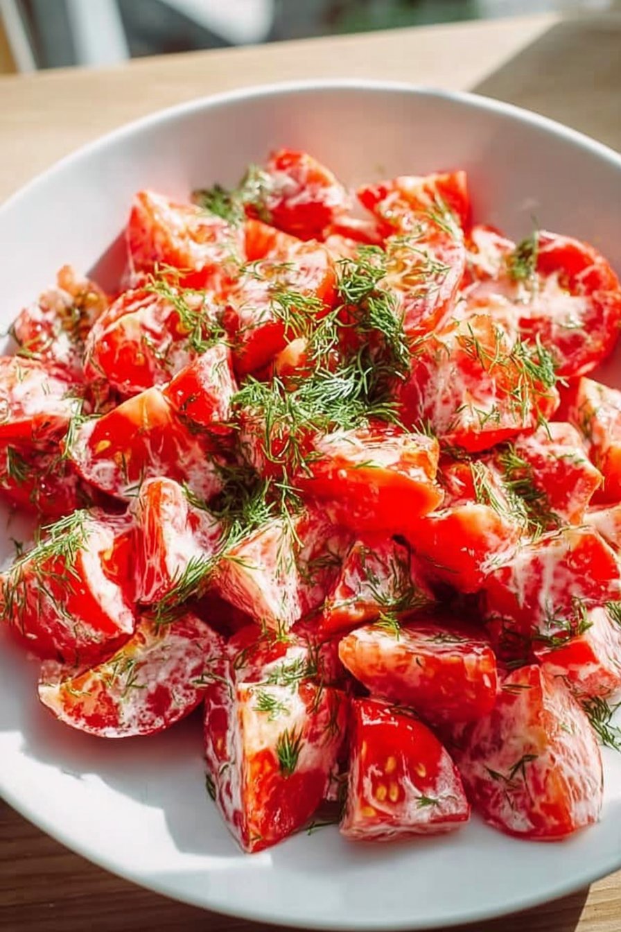Zesty Tomato and Garlic Medley Salad