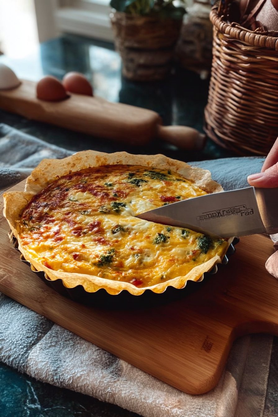 Tortilla Bake Quiche