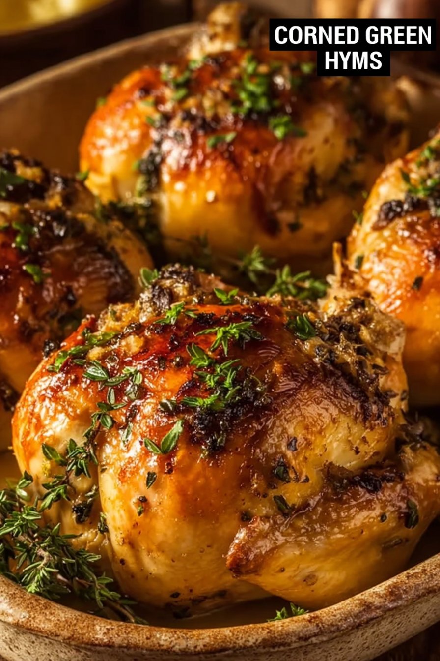 Stuffed Cornish Game Hens