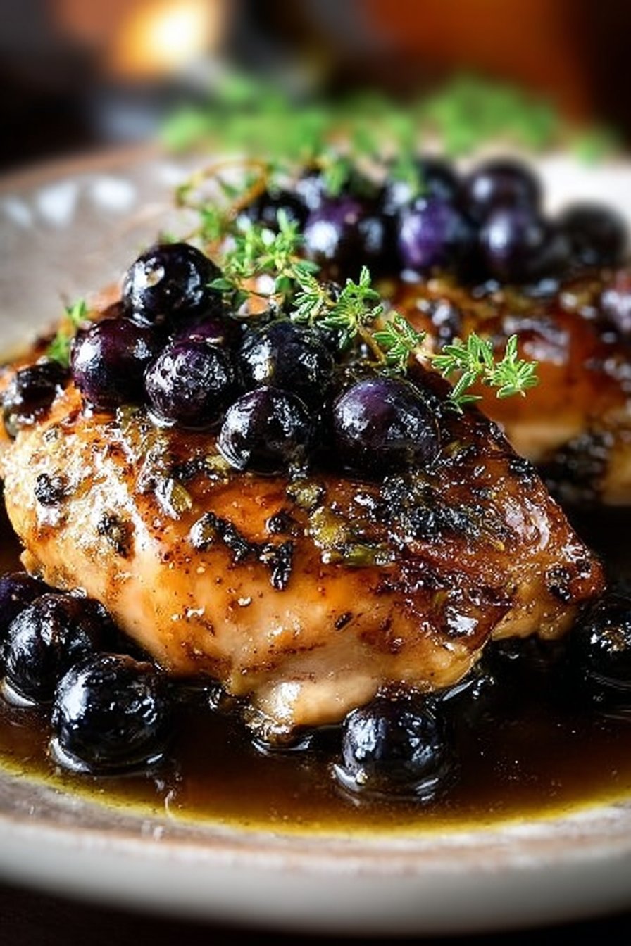 Best-Ever Blueberry Thyme Chicken