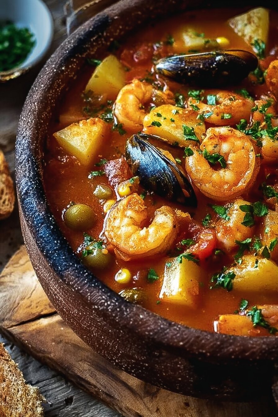 Shipwreck Stew: A Hearty Seafood Delight