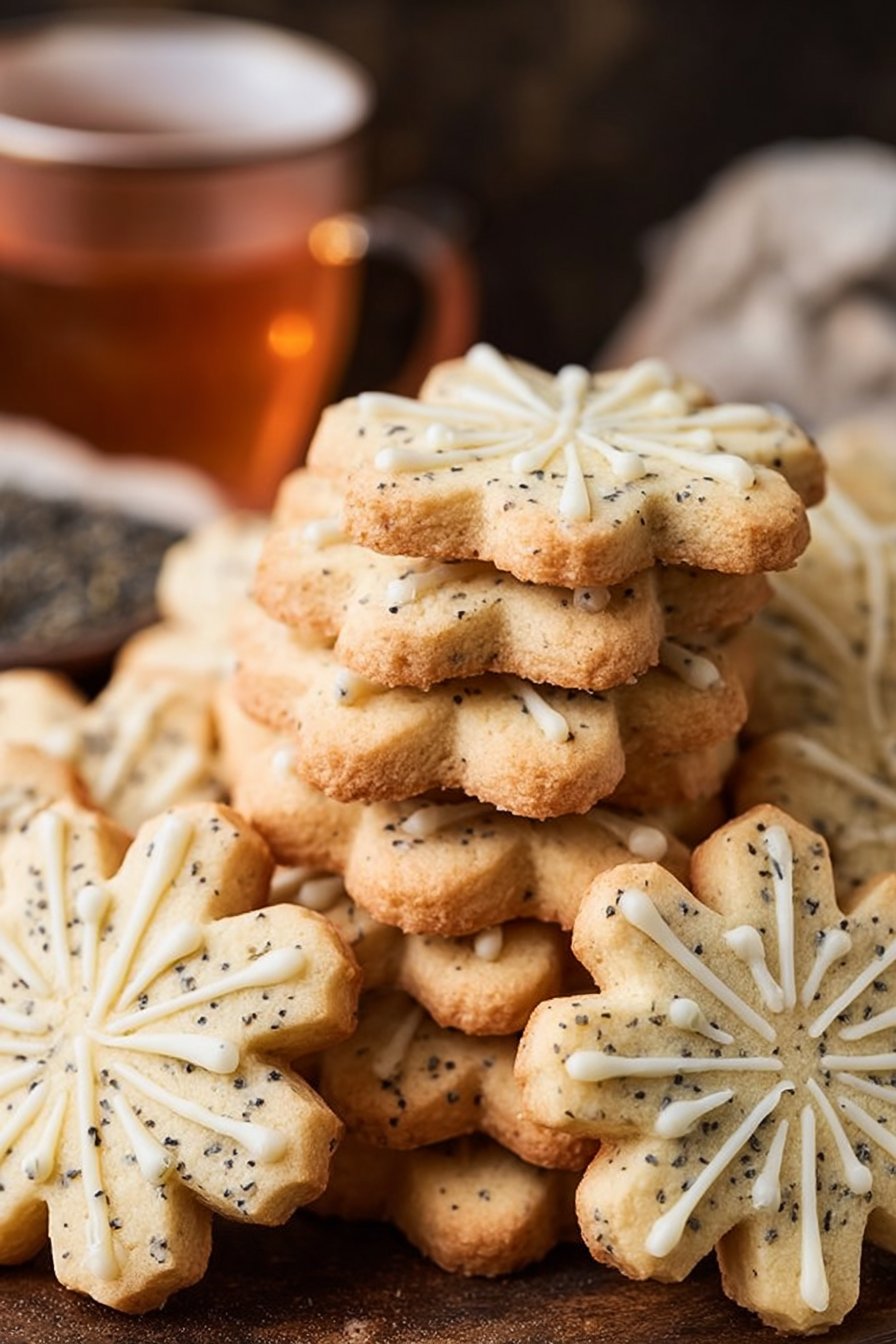 Buttery Earl Grey Cookies