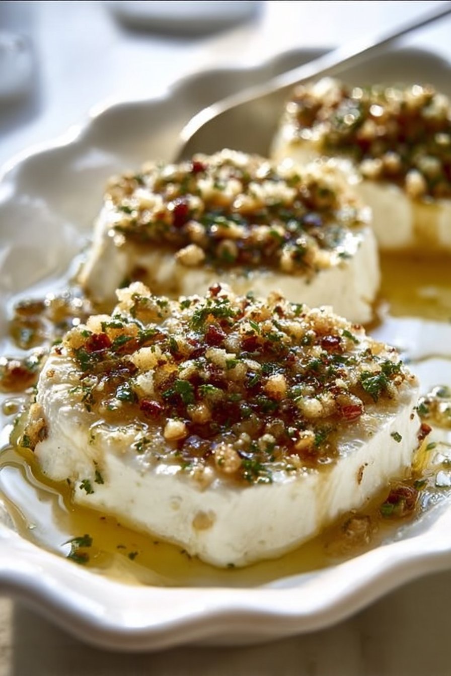 Boursin Appetizer with Pistachios and Honey