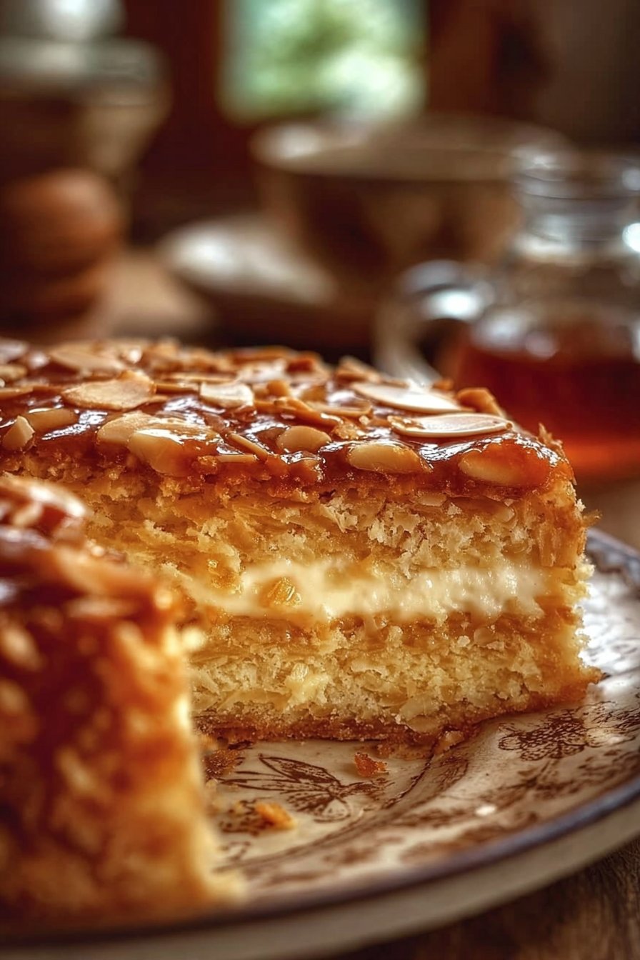 Authentic German Bee Sting Cake (Bienenstich)