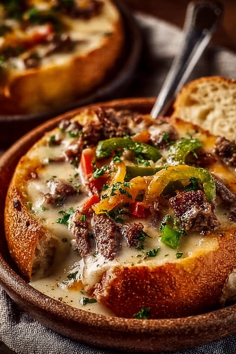 Philly Cheesesteak Bowls