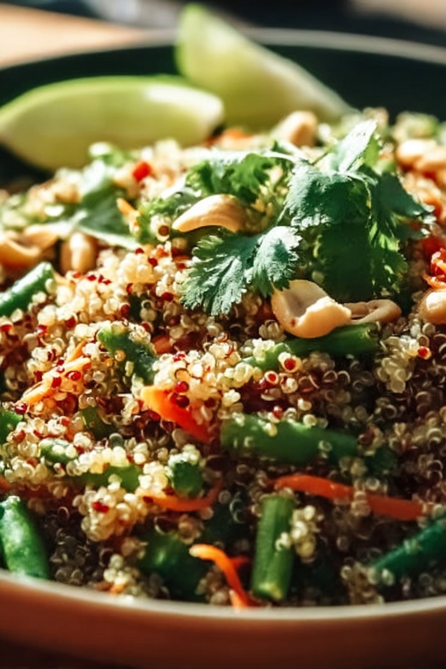 Thai Quinoa Crunch Salad