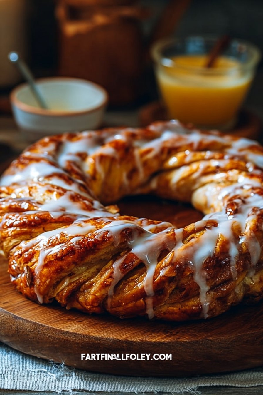 Apple Kringle with Vanilla Glaze Recipe is a must-try!