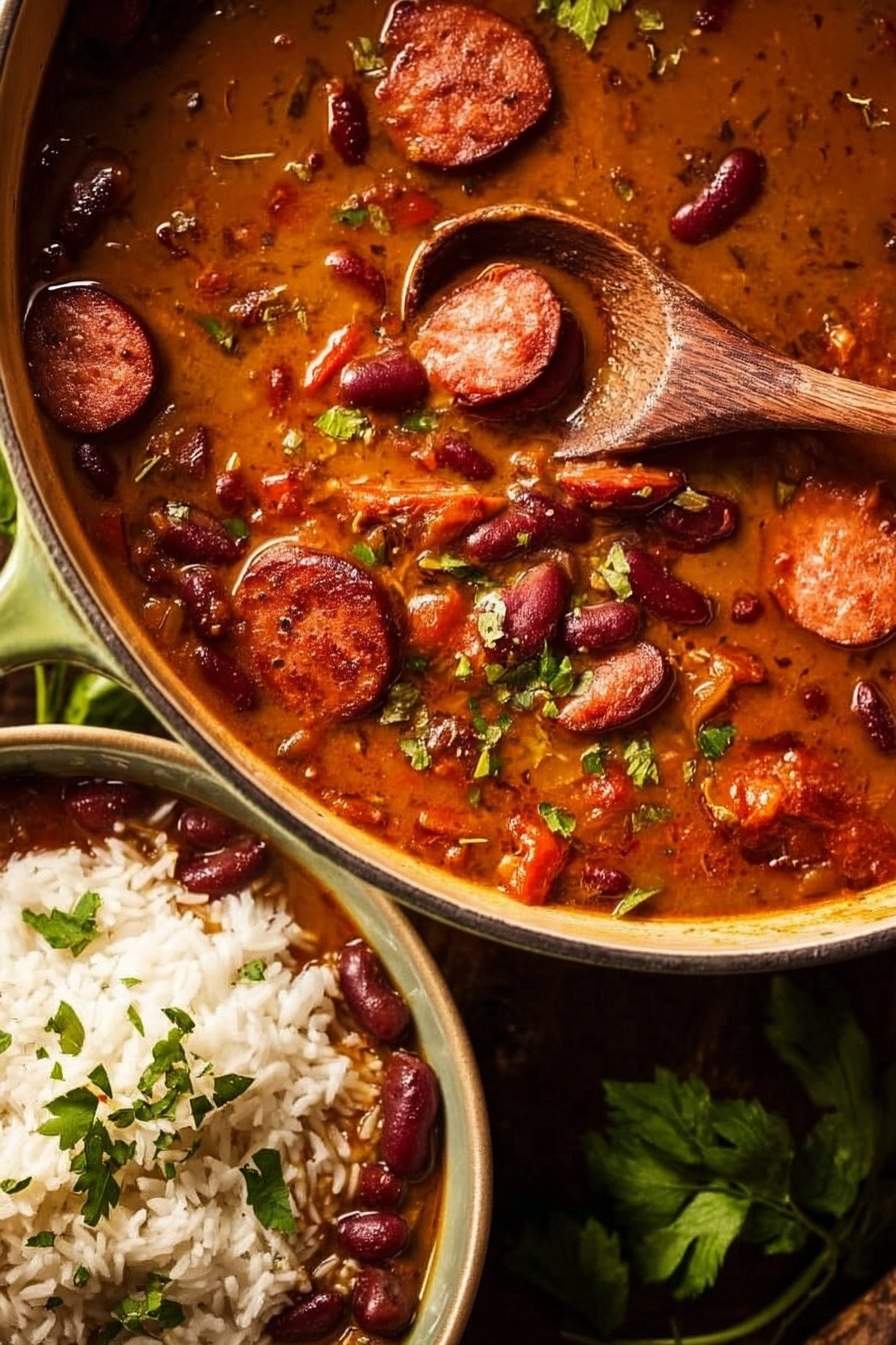 Louisiana Red Beans and Rice Recipe