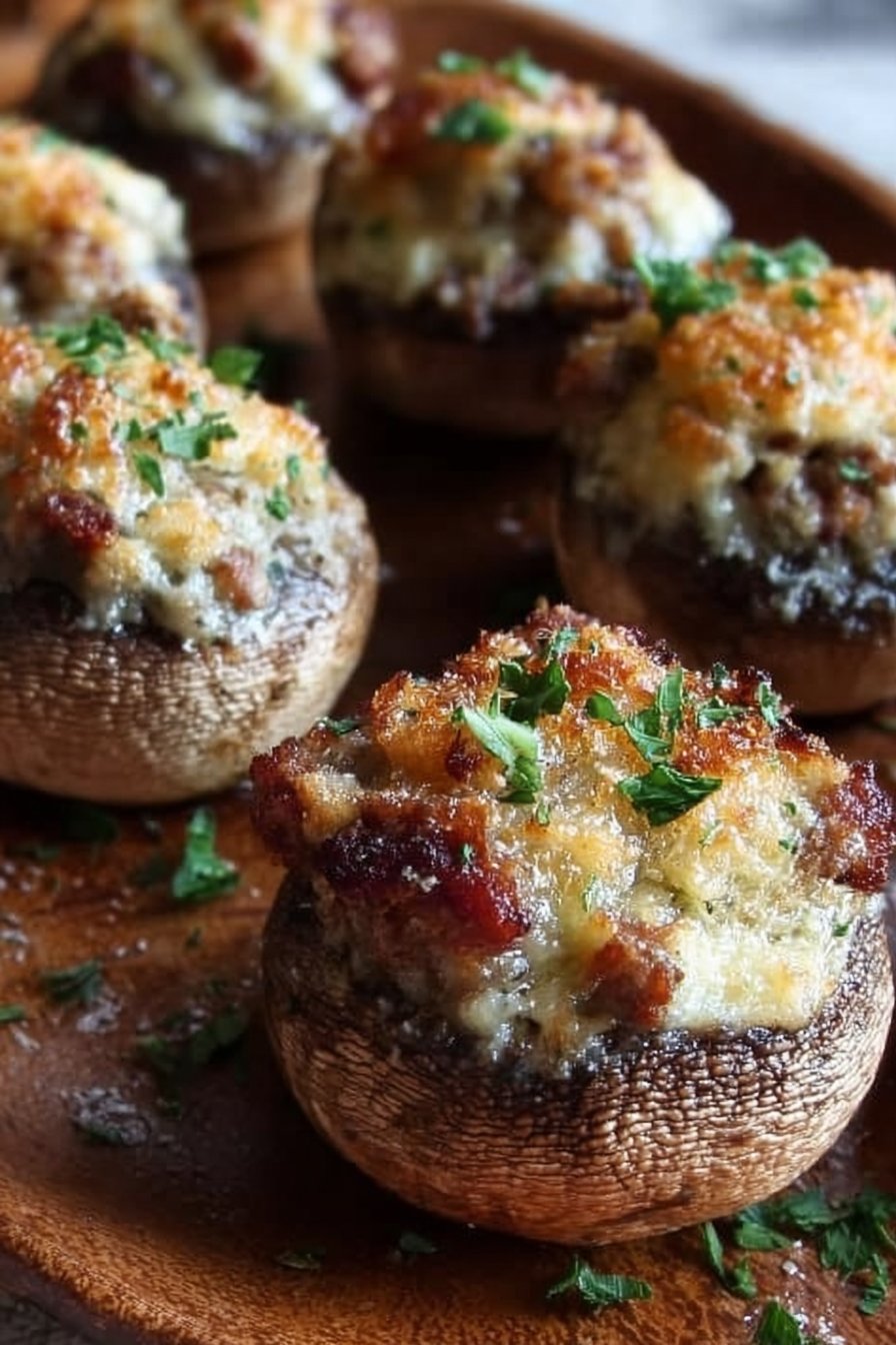Ina Garten Sausage Stuffed Mushrooms Recipe