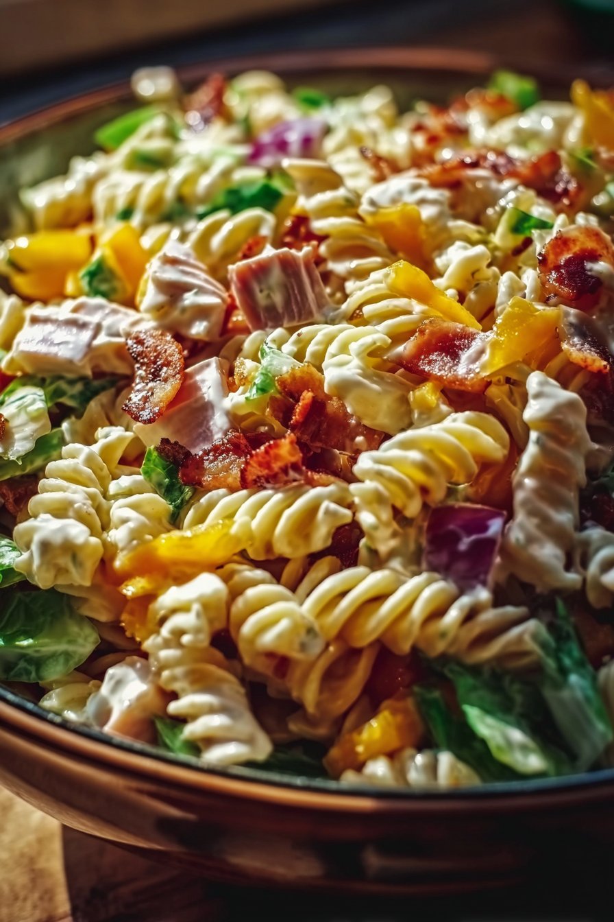Club Sandwich Pasta Salad