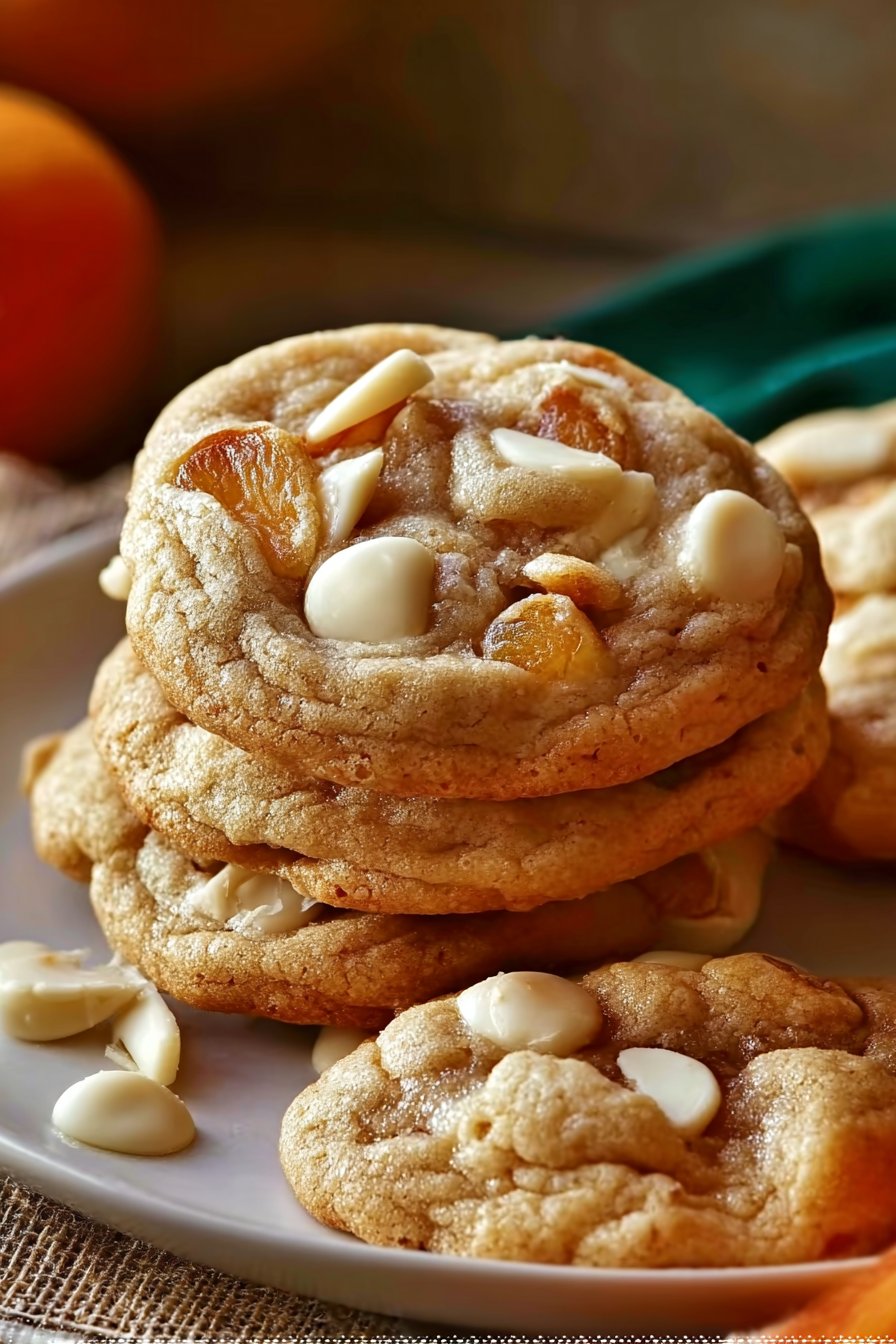 Apricot White Chocolate Cookies