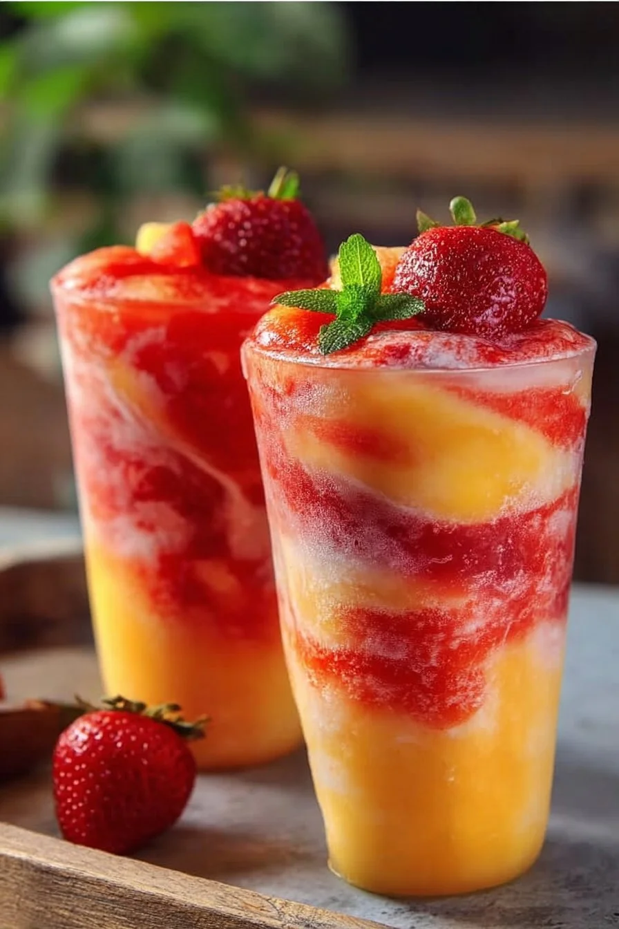 Refreshing smoothie for quick energy before a workout.