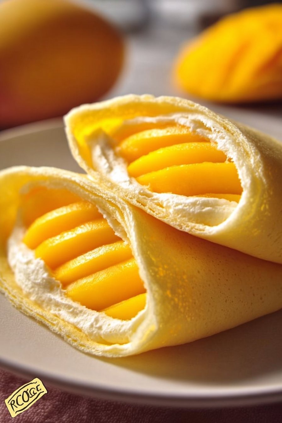 Hong Kong Mango Pancakes