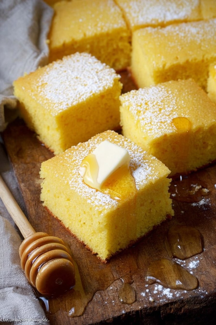 Condensed Milk Cornbread