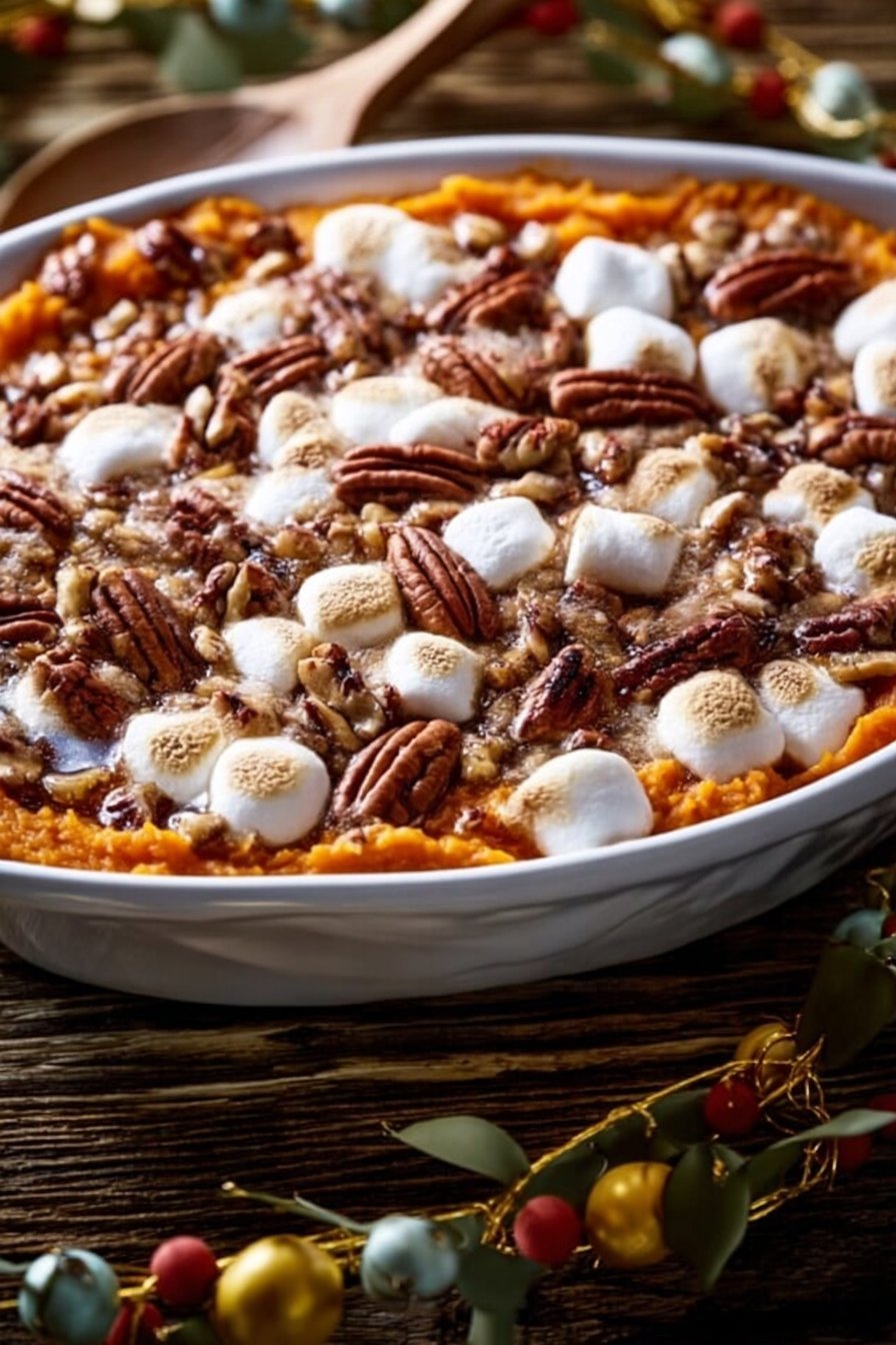 Thanksgiving Side Dish Idea: Southern Maple Sweet Potato Casserole