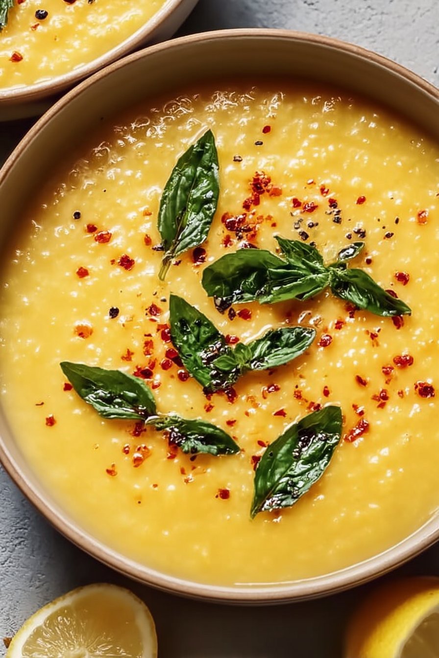 Lebanese Lemon Lentil Soup: Nourishing Comfort in a Bowl