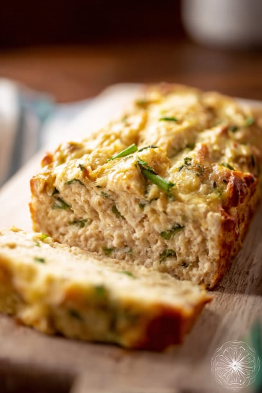 Horseradish Cheddar Chicken Meatloaf