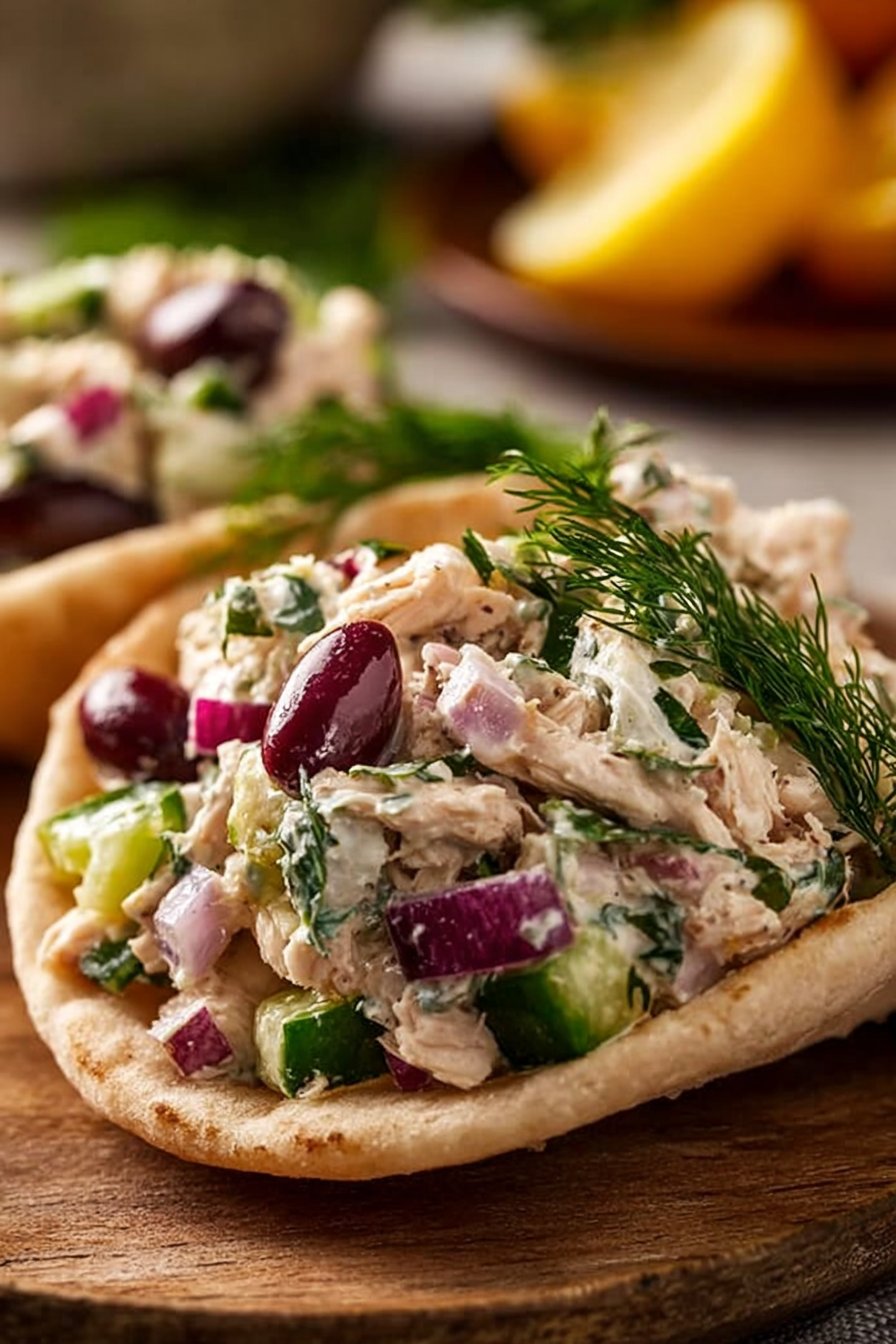 Tzatziki Chicken Salad