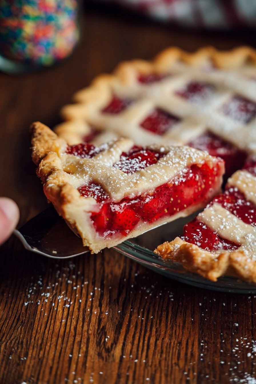 Strawberry Pop-Tart Pie