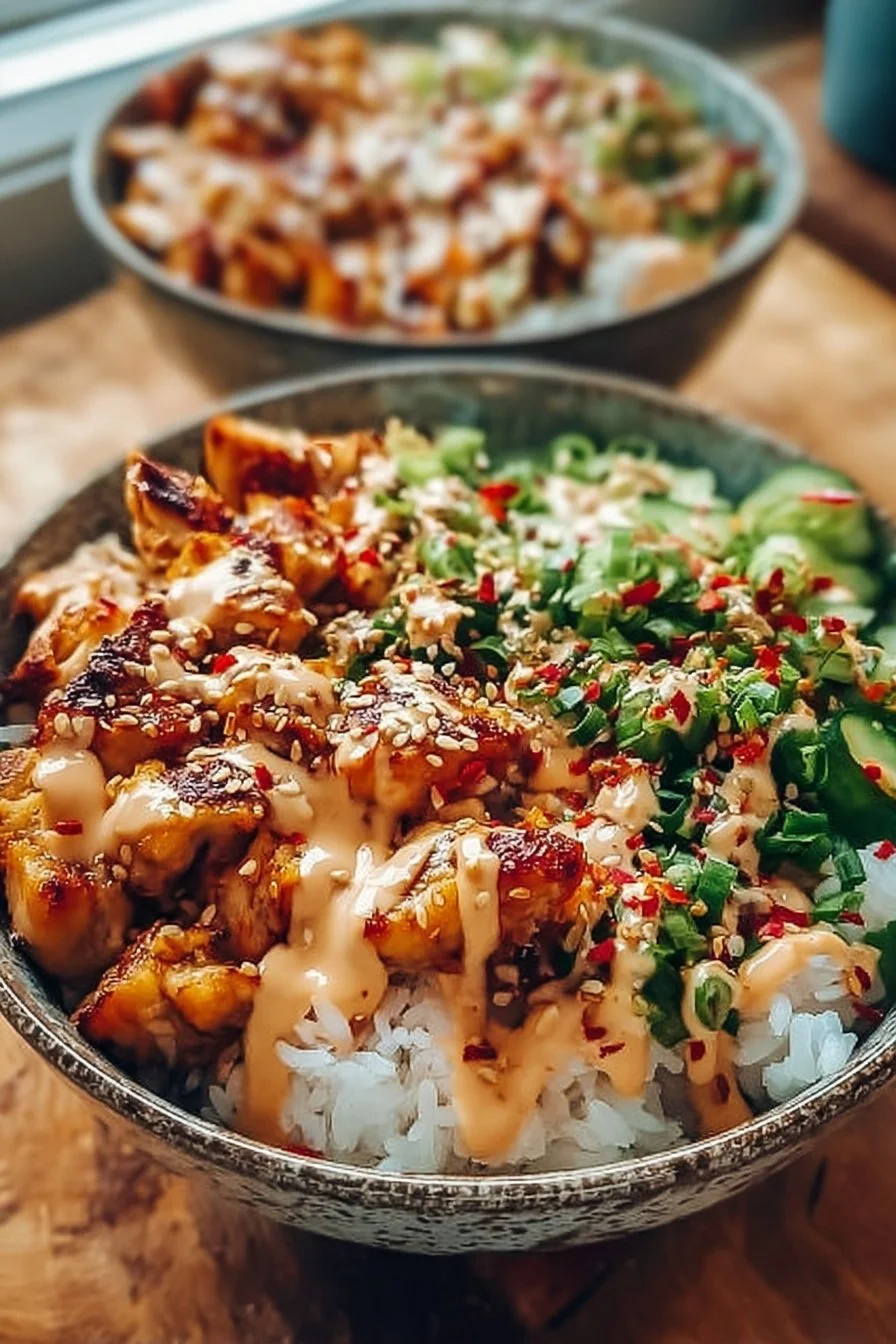 Bang Bang Chicken Bowl