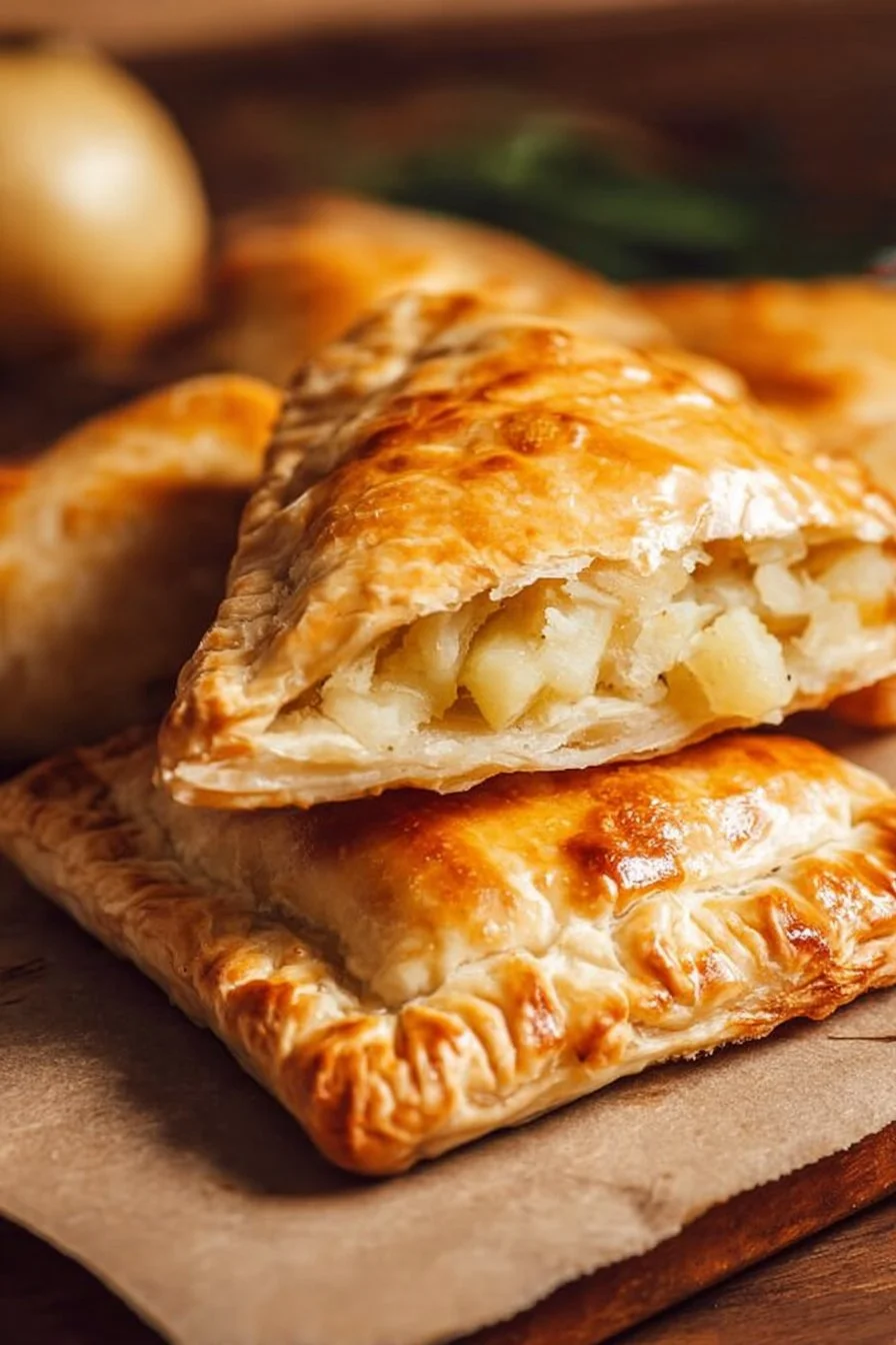 Cheese, Onion, and Potato Hand Pies