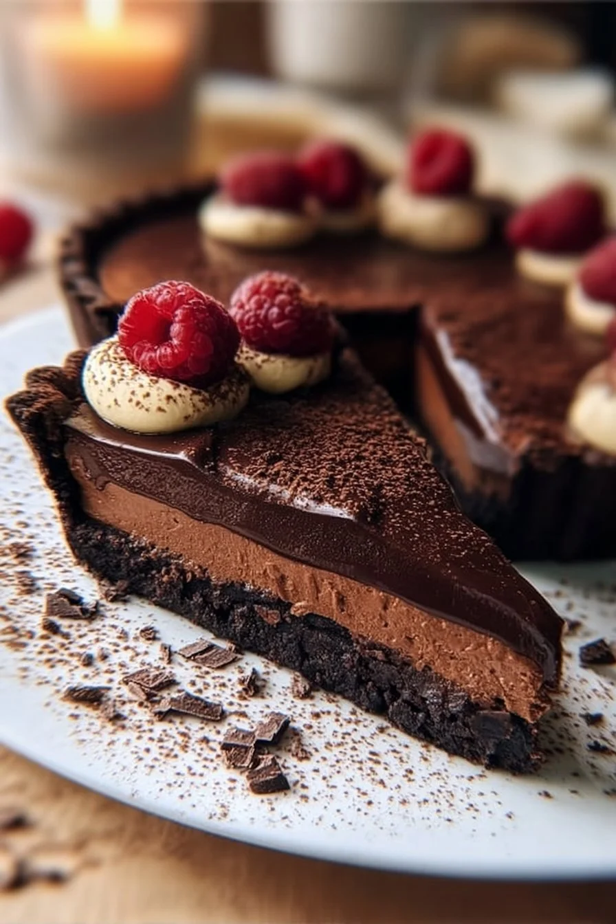 Chocolate Espresso Mascarpone Tart