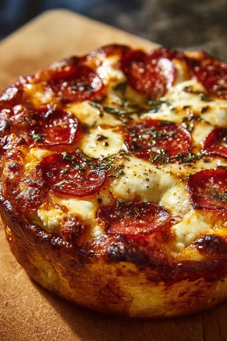 Cottage Cheese Pizza Bowl