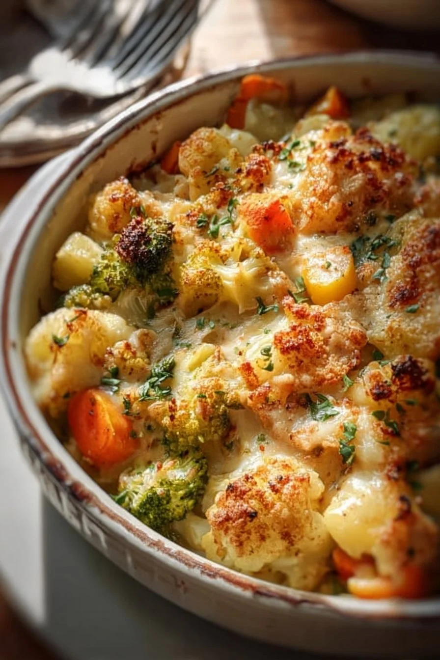 Creamy Winter Vegetable Casserole
