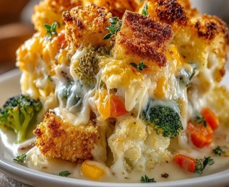 Creamy Winter Vegetable Casserole