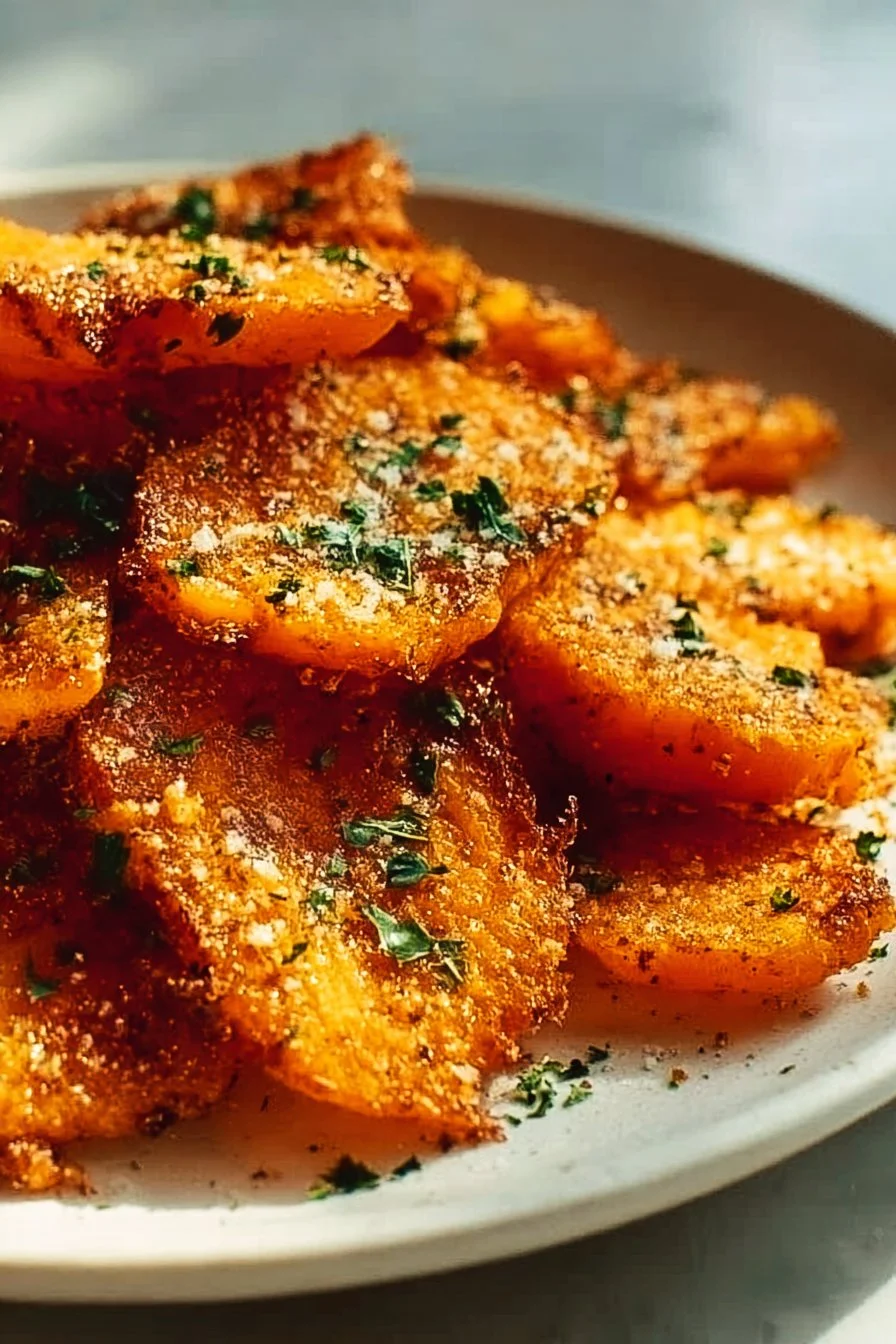 Crispy Smashed Carrots