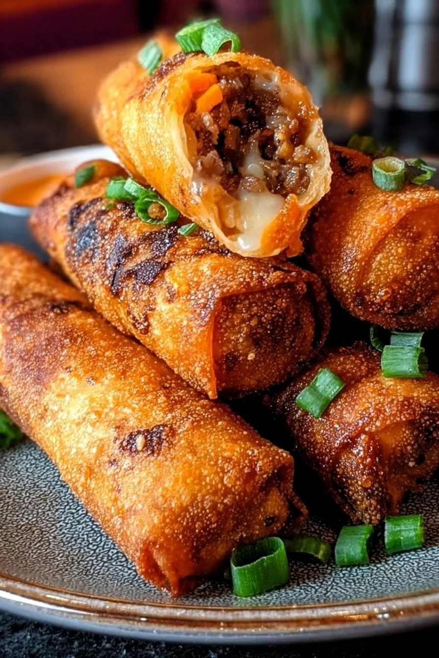 Crispy Southern-Style Egg Rolls