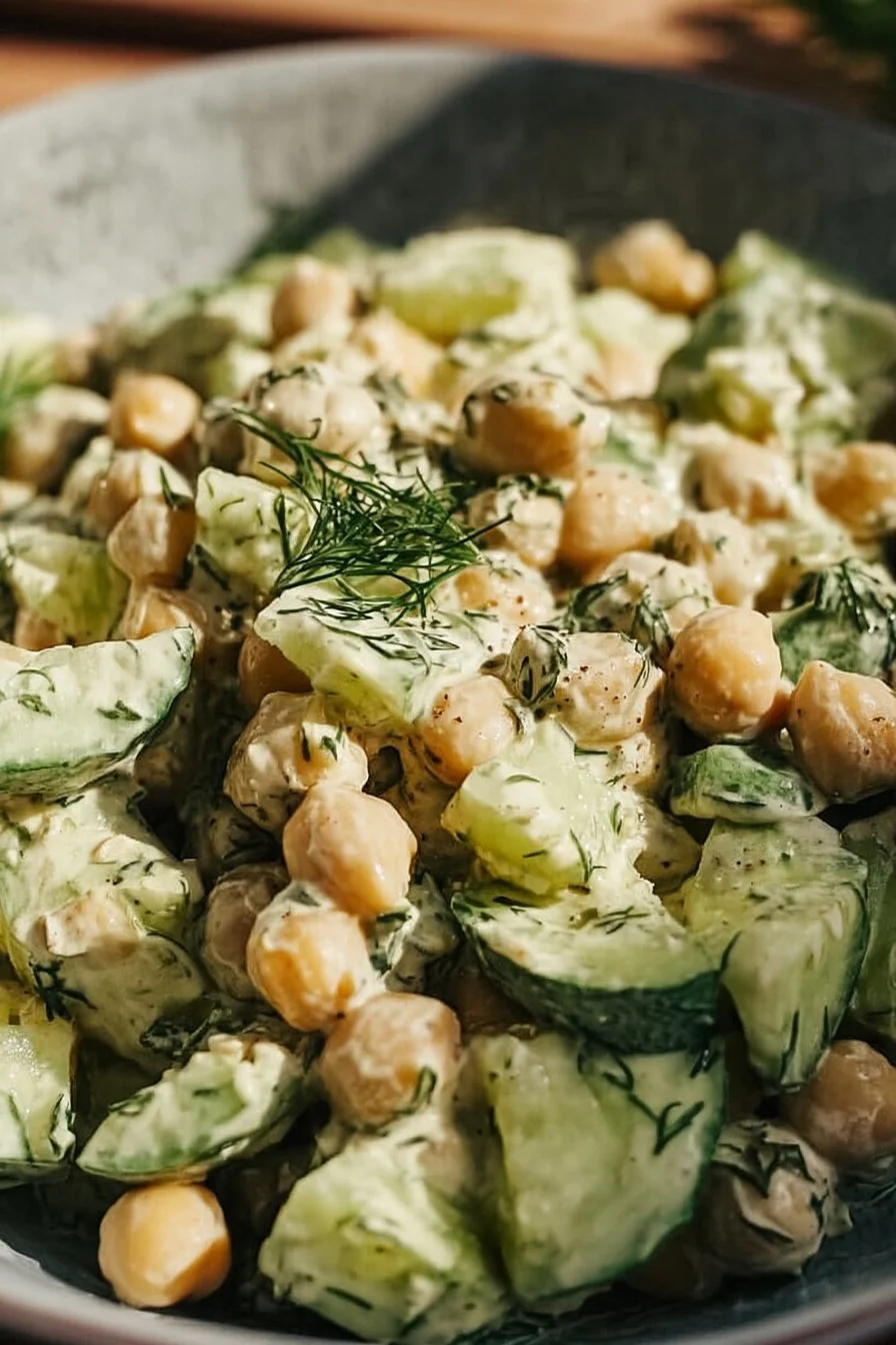 Cucumber Chickpea Dill Salad: An Incredible Ultimate Recipe