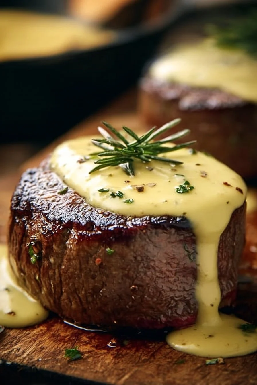 Filet Mignon with Béarnaise Sauce