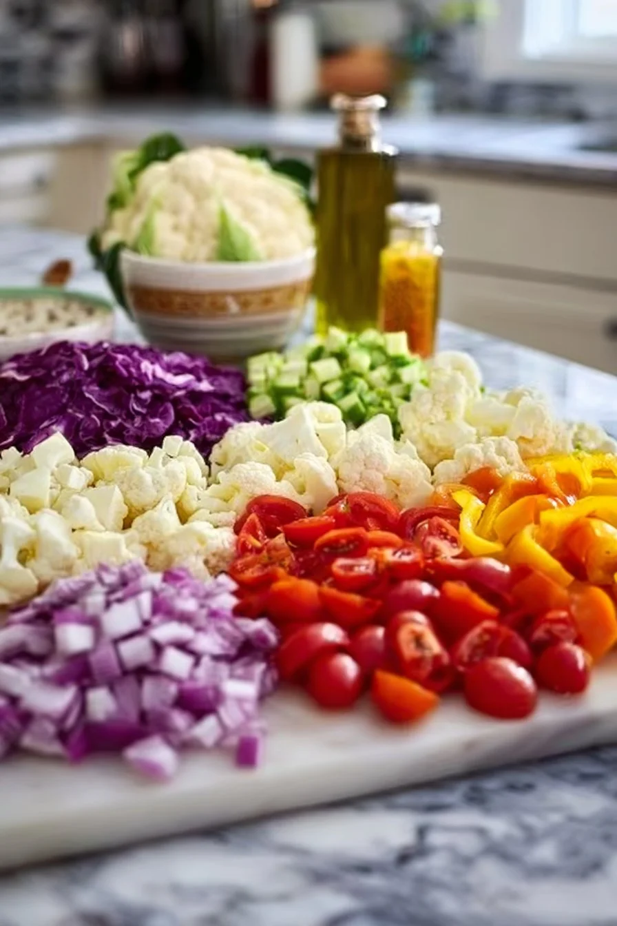 Fill your plate with color, flavor, and healthy nutrients with this delicious Marinated Vegetables…