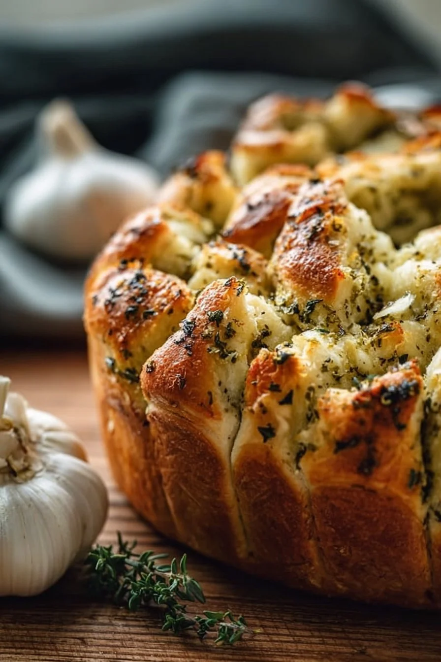 Gluten Free Herb Garlic Pull Apart Bread: Irresistibly Savory & Soft
