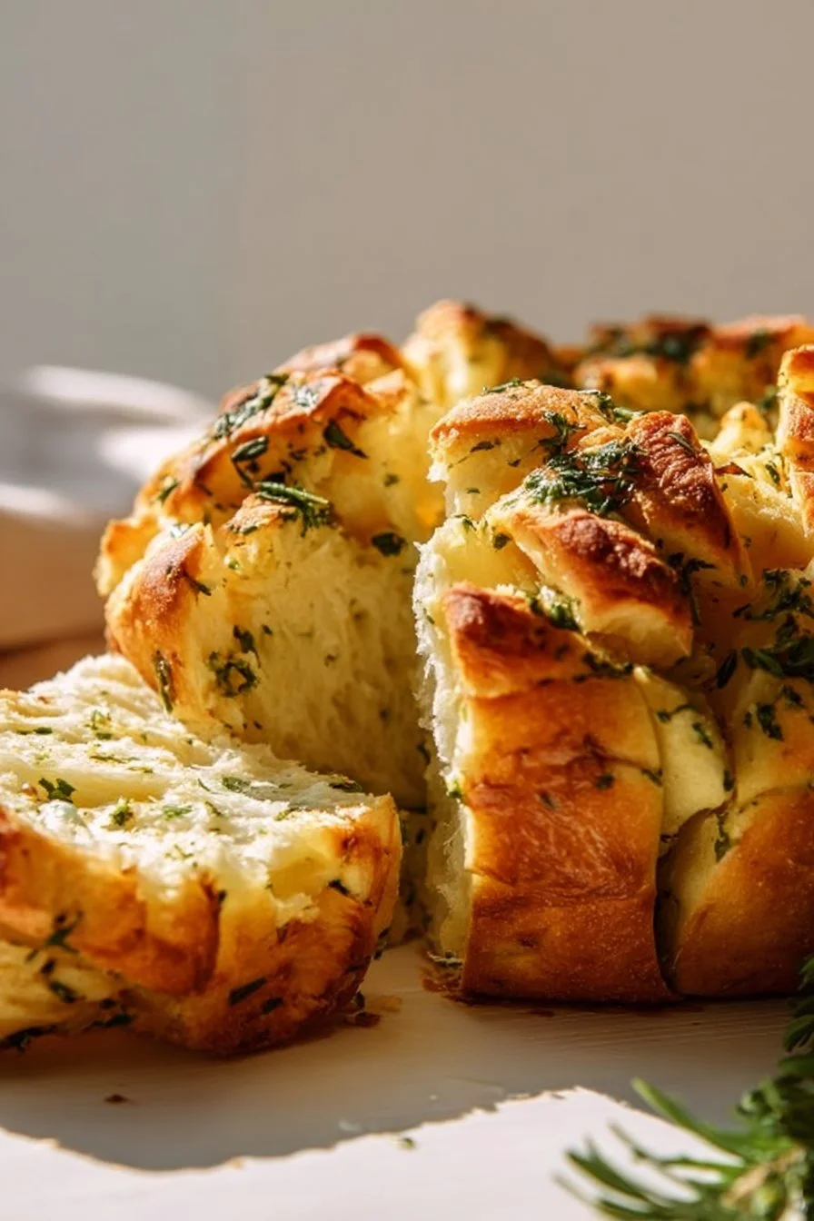 Gluten Free Herb Garlic Pull Apart Bread: Irresistibly Savory & Soft