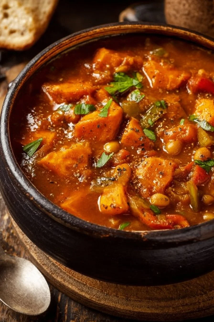 Hearty Vegan Sweet Potato Stew